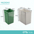 Porta residuos doble 16+10Lts Eurotecno en internet