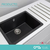 Bacha de cuarzo modelo Loft Hafele ASUS04 en internet