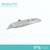 Cutter metálico retráctil 18mm - comprar online