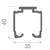 Riel para dn-80 (u-21) Ducasse - comprar online