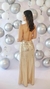 Vestido Paetê Dourado - POÁ | Moda Feminina Que Traz Identidade