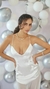 Vestido Acetinado Branco - comprar online