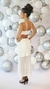 Vestido Paetê Branco na internet