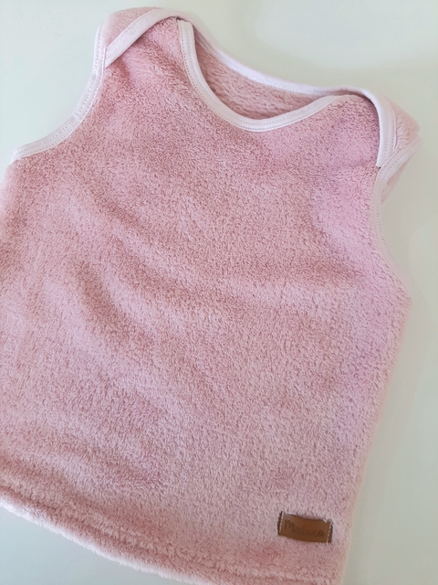 Chaleco Baby Rosa