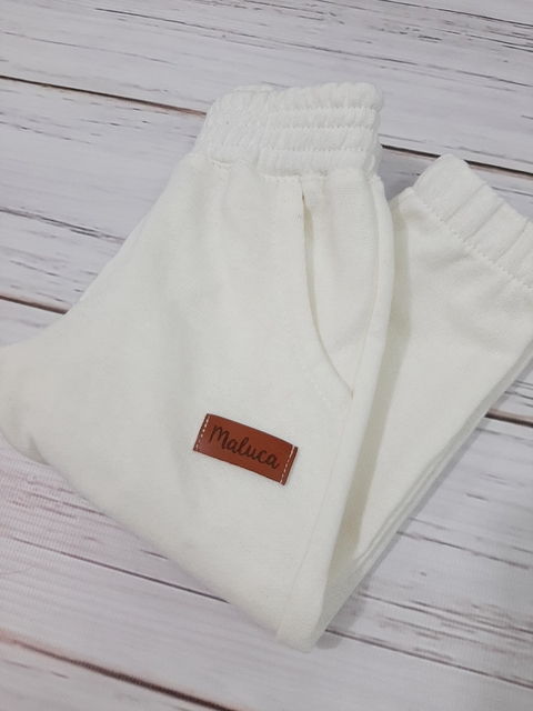 Pantalon jogger bebé rústico