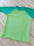 Remera UV protección solar niños VERDE MANZANA - comprar online