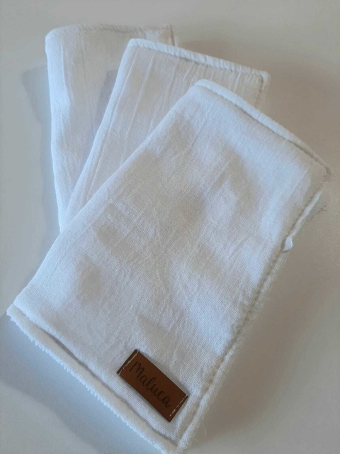 Pack x 3 babitas Gasa Blanca