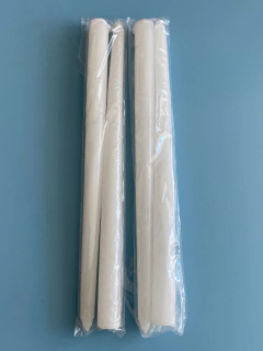 Imagem do Velas Castiçal branca 35cm para decorar - Batizado, Eucaristia e Crisma