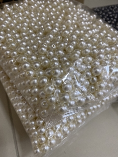 Pérola Creme- 8mm - 10 Gramas - comprar online