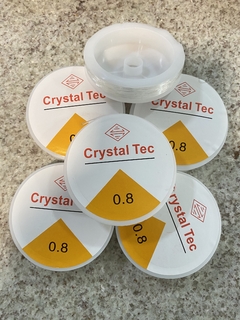 Fio de silicone transparente 0.8mm Rolo com 10 metros - comprar online