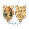 Entremeio resinado Mãe Rainha 20mm - Dourado - comprar online
