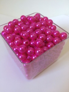 Pérola Rosa pink - 8mm - 10 Gramas