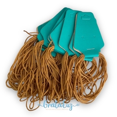 Fio de Nylon Torcido Tingido com café 210/24 - 2 metros - comprar online