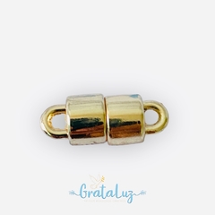 Fecho Magnético imã redondo 20mm - Dourado