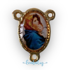 Entremeio Resinado Santa Maria Mãe de Deus - Dourado