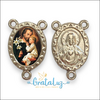 Entremeio resinado São José 20mm - Níquel - comprar online