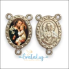 Entremeio resinado São José 20mm - Níquel - comprar online
