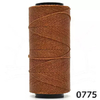 Fio Encerado Marron 1MM - Cordonê - 10 METROS