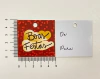 Tag Boas Festas (De/Para no verso)