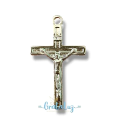 Crucifixo Levi 42mm - Níquel - comprar online