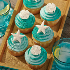 Molde para fondant y pasta de goma y vida marina - tienda online