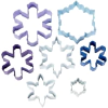 Cortantes para galletitas copo de nieve