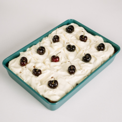 Asadera Isa rectangular 33cm petróleo - comprar online