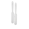 Mini espatula recta de silicona mármol set x2