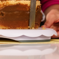 Base giratoria para torta
