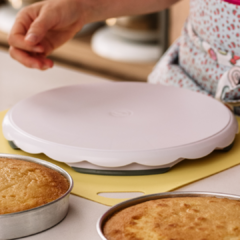 Base giratoria para torta