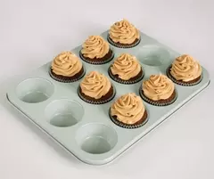 Placa Isa 12 cupcakes menta