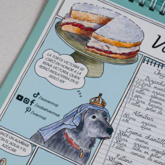 Imagen de Recetario ilustrado edición 2025