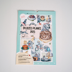Calendario / Planner 2025 Dulces Planes - tienda online