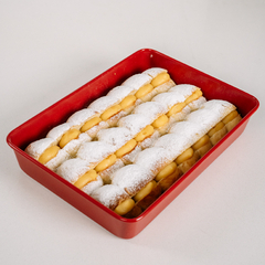 Asadera Isa rectangular 33cm ladrillo - tienda online