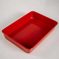 Imagen de Asadera Isa rectangular 33cm ladrillo