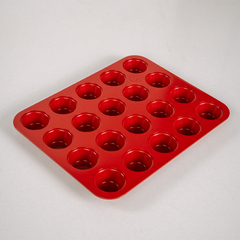 Imagen de Placa Isa 20 mini cupcakes ladrillo