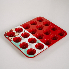 Placa Isa 20 mini cupcakes ladrillo - Isabel Vermal