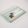 Placa Isa rectangular 34 cm menta