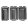 Molde para mini budin/mini budinera set x3