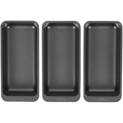 Mini moldes rectangulares set x3 - tienda online