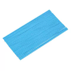 Palitos de papel macizos color azul - comprar online