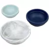 Set de tres tazas medidoras de silicona