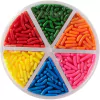 Sprinkles jimmies surtidos colores brillantes