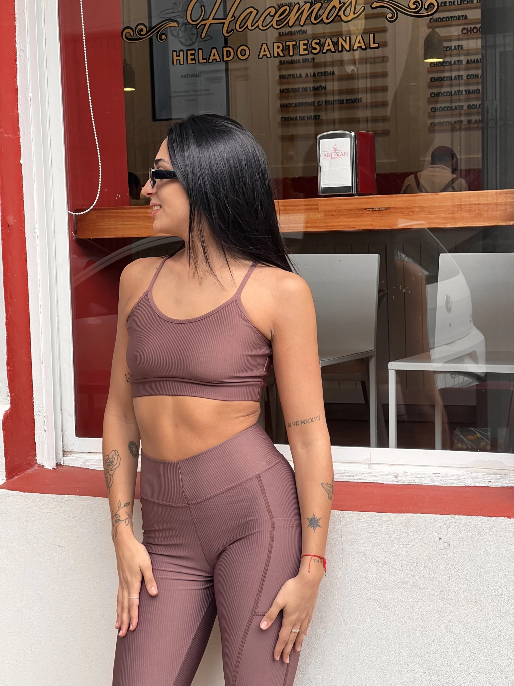 Leggins Lana (adobe)
