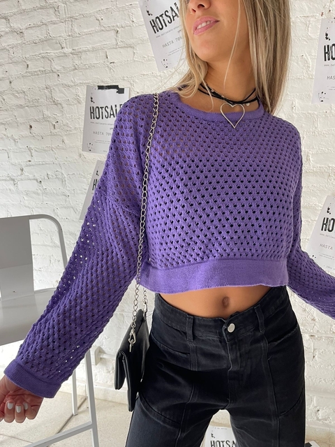 • Sweater corto colours • - comprar online