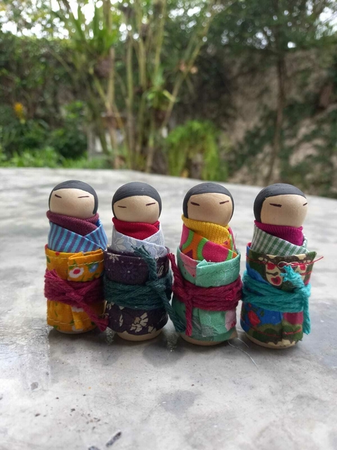 Bonequinha Kokeshi