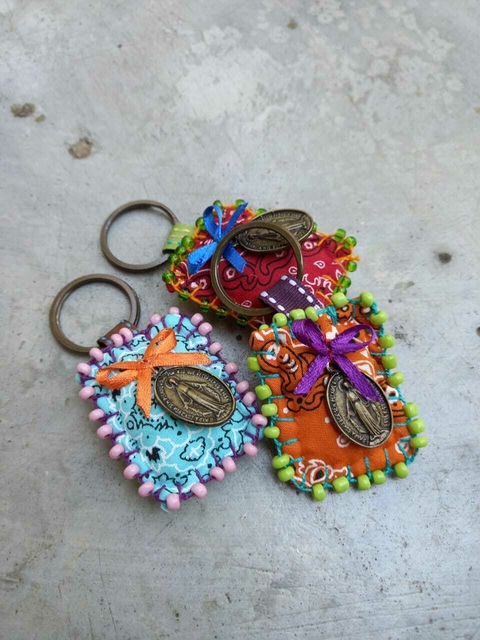Our Lady of Grace Keyring