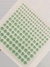 Strass autoadhesivos neon y luminiscentes individuales verde