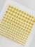Strass autoadhesivos neon y luminiscentes individuales amarillo