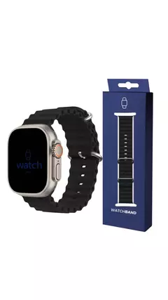 Pulseira Silicone Ocean Para Apple Watch